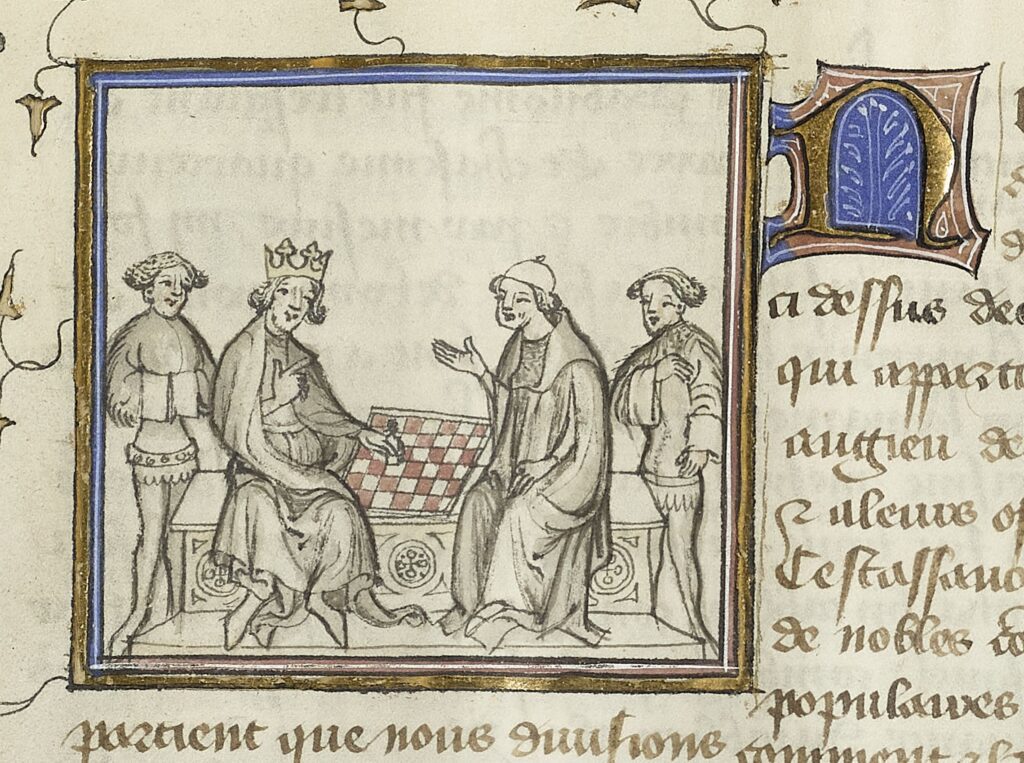 Le livre des eches moralice BNF2148