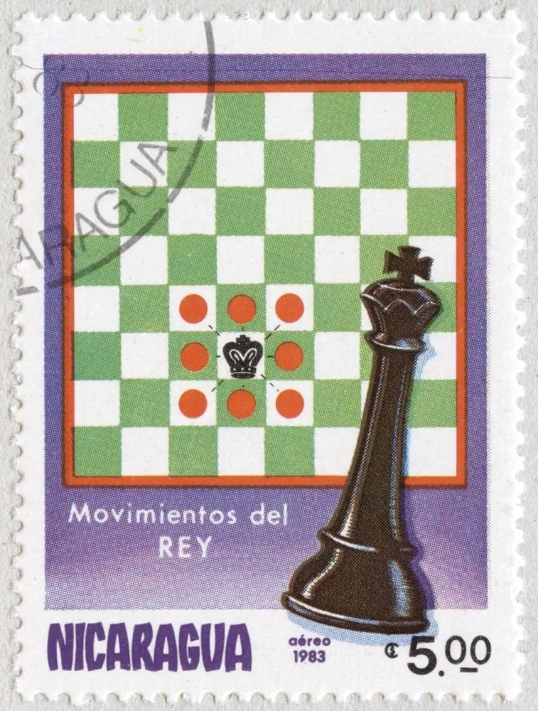 Movimientos del Rey -
Nicaragua 1983. correo aéreo